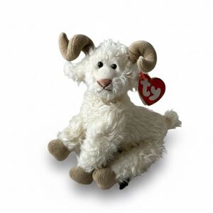 Vintage TY Attic Treasures Ramsey Ram Plush 1993 🤎 HTF w/ Tag | Curly Goat |